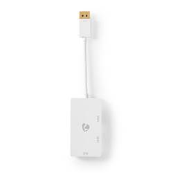 Nedis CCGP37366WT02 DisplayPort Multipoort-Adapterkabel | Mini-DisplayPort Male - VGA Female + DVI-D 24+1-Pins Female...