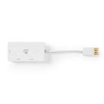 Nedis CCGP37366WT02 DisplayPort Multipoort-Adapterkabel | Mini-DisplayPort Male - VGA Female + DVI-D 24+1-Pins Female...