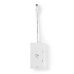 Nedis CCGP37466WT02 Mini-DisplayPort Multipoort-Adapterkabel | Mini-DisplayPort Male - VGA Female + DVI-D 24+1-Pins F...