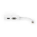 Nedis CCGP37466WT02 Mini-DisplayPort Multipoort-Adapterkabel | Mini-DisplayPort Male - VGA Female + DVI-D 24+1-Pins F...