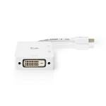 Nedis CCGP37466WT02 Mini-DisplayPort Multipoort-Adapterkabel | Mini-DisplayPort Male - VGA Female + DVI-D 24+1-Pins F...