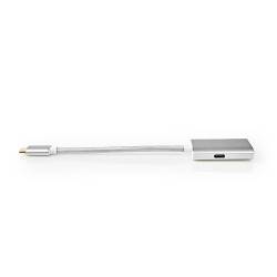 Nedis CCTB64680AL02 USB-Adapter | USB 3.2 Gen 1 | USB Type-C™ Male | HDMI™ Connector | 0.20 m | Rond | Verguld | Gebr...