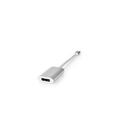 Nedis CCTB64480AL02 USB-Adapter | USB 3.2 Gen 1 | USB Type-C™ Male | DisplayPort Female | 5 Gbps | 0.20 m | Rond | Ve...