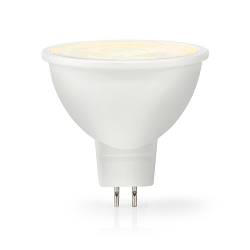 Nedis LBGU53MR163 LED-Lamp GU5.3 | Spot | 6.5 W | 550 lm | 2700 K | Warm Wit | Doorzichtig | Aantal lampen in verpakk...