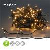 Nedis CLLS120 Decoratieve Verlichting | Koord | 120 LED's | Warm Wit | 9.00 m | Licht effecten: 7 | Binnen & Buiten |...