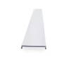 Ledson Diffuser voor pl, pla, rpl, rpla, pl35s, pl35d, spl series profiles - polycarbonate uv-st....