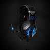 Nedis GHST250BK Gaming Headset | Over-Ear | Stereo | USB Type-A / 2x 3.5 mm | Opvouwbare Microfoon | 2.20 m | LED