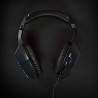 Nedis GHST250BK Gaming Headset | Over-Ear | Stereo | USB Type-A / 2x 3.5 mm | Opvouwbare Microfoon | 2.20 m | LED