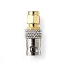 Nedis CSGB02961GD SMA-Adapter | SMA Male | BNC Female | Verguld | 50 Ohm | Recht | Koper | Goud | 2 Stuks | Doos