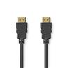 Nedis CVGL34050BK10 Premium High Speed ​​HDMI™-Kabel met Ethernet | HDMI™ Connector | HDMI™ Connector | 4K@60Hz | 18 ...