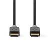 Nedis CCBW38010AT20 DisplayPort-Kabel | DisplayPort Male | DisplayPort Male | 8K@60Hz | Verguld | 2.00 m | Rond | PVC...