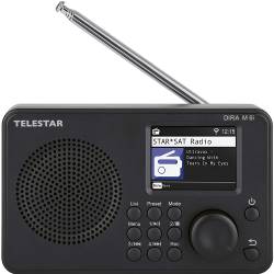 Telestar 30-016-02 DIRA M 6i Ultracompacte multifunctionele radio DAB+ / FM / internet / Bluetooth Zwart