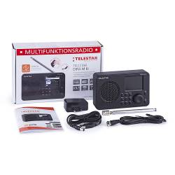 Telestar 30-016-02 DIRA M 6i Ultracompacte multifunctionele radio DAB+ / FM / internet / Bluetooth Zwart