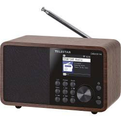 Telestar 20-100-01 DIRA M 14i multifunctionele radio hout