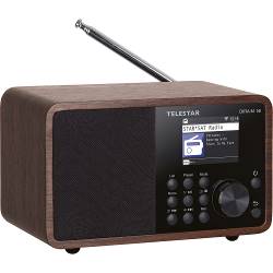 Telestar 20-100-01 DIRA M 14i multifunctionele radio hout