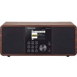 Telestar 30-200-01 DIRA S 24i Multifunctionele Stereo Radio DAB+ / FM / Internet / Bluetooth Hout