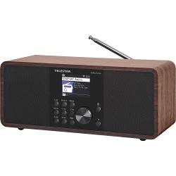 Telestar 30-200-01 DIRA S 24i Multifunctionele Stereo Radio DAB+ / FM / Internet / Bluetooth Hout