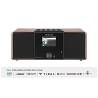 Telestar 30-320-01 DIRA S32i CD EWF Multifunctionele Stereo Radio met CD-speler DAB+ / FM / Internet / Bluetooth Hout