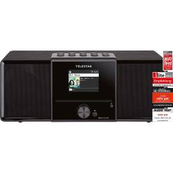 Telestar 30-320-02 DIRA S32i CD EWF Multifunctionele Stereo Radio met CD-speler DAB+ / FM / Internet / Bluetooth Zwart