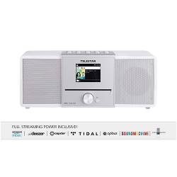 Telestar 30-320-03 DIRA S32i CD EWF Multifunctionele Stereo Radio met CD-speler DAB+ / FM / Internet / Bluetooth Wit