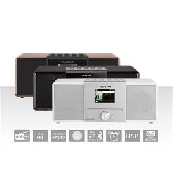 Telestar 30-320-03 DIRA S32i CD EWF Multifunctionele Stereo Radio met CD-speler DAB+ / FM / Internet / Bluetooth Wit