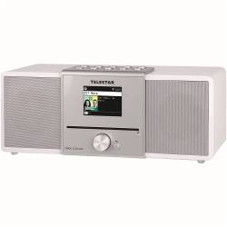 Telestar 30-320-03 DIRA S32i CD EWF Multifunctionele Stereo Radio met CD-speler DAB+ / FM / Internet / Bluetooth Wit