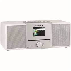 Telestar 30-320-03 DIRA S32i CD EWF Multifunctionele Stereo Radio met CD-speler DAB+ / FM / Internet / Bluetooth Wit