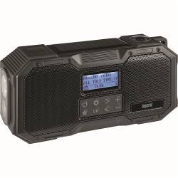 Imperial 22-105-00 DABMAN OR 1 Robuuste DAB+ / FM / Bluetooth Buitenradio / Zwengelradio Zwart