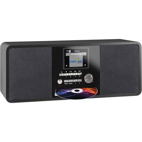 Imperial 22-236-00 DABMAN i200 CD Multifunctionele radio DAB+ / FM / Internet / Bluetooth Zwart