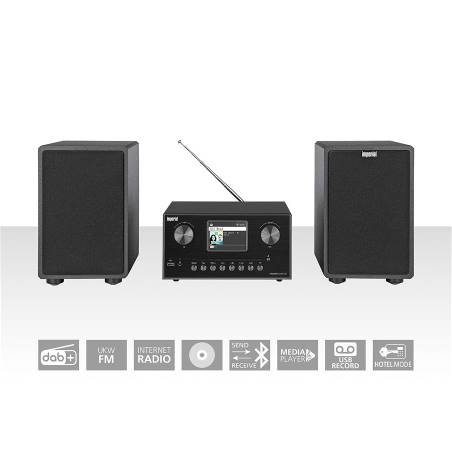 Imperial 22-329-00 DABMAN i310 CD Hybride micro Hifi Systeem DAB+ / FM / Internet / Bluetooth Zwart