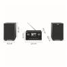 Imperial 22-329-00 DABMAN i310 CD Hybride micro Hifi Systeem DAB+ / FM / Internet / Bluetooth Zwart