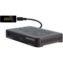 Telestar 5310489 TELEMINI T2 IR extreem compacte DVB-T2/DVB-C HDTV-ontvanger