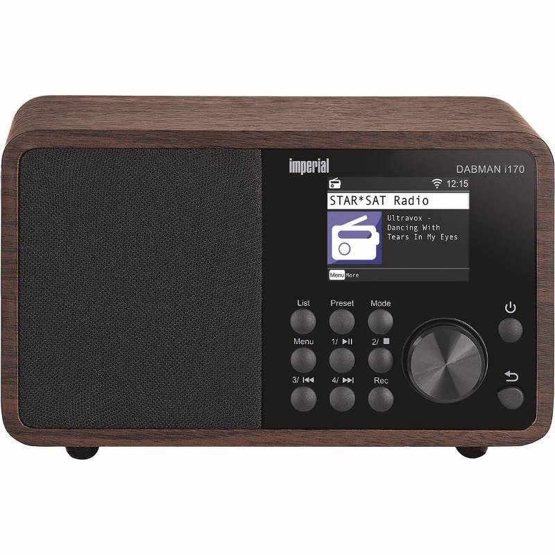 Imperial 22-264-00 Imperial DABMAN i170 DAB+ en internetradio Houtlook