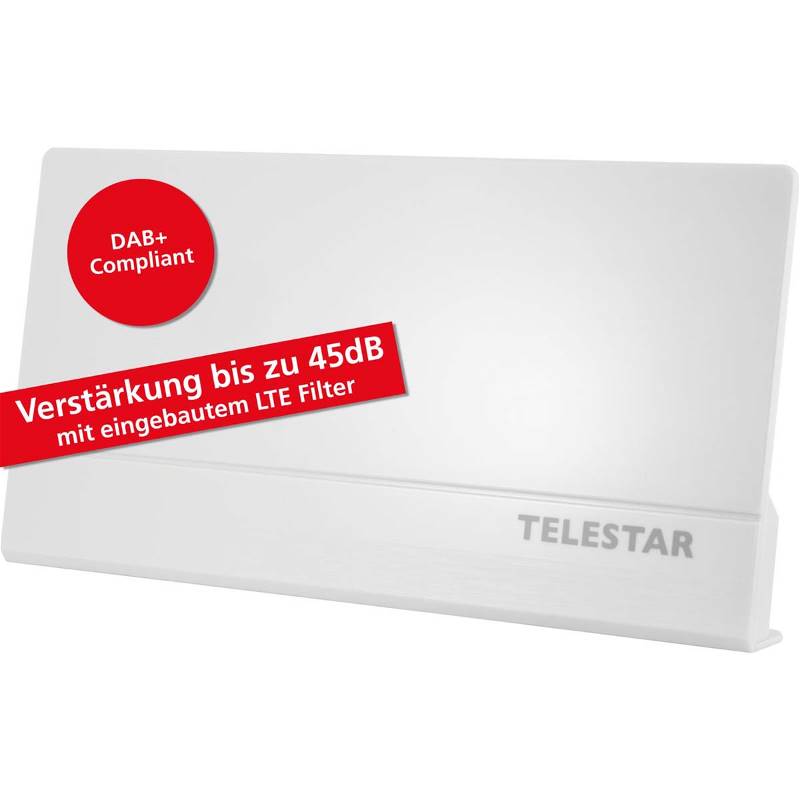 Telestar 5102222 ANTENNA 9 LTE actieve DVB-T binnenantenne Wit