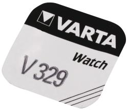 Varta 329.101.111 V329 horloge batterij 1.55 V 36 mAh