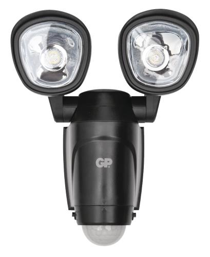 schuintrekken Abnormaal Beperkt GP GP-SAFE4 Dubbele LED buitenlamp op batterijen met bewegingsmelder |  ElectronicaBalie.nl