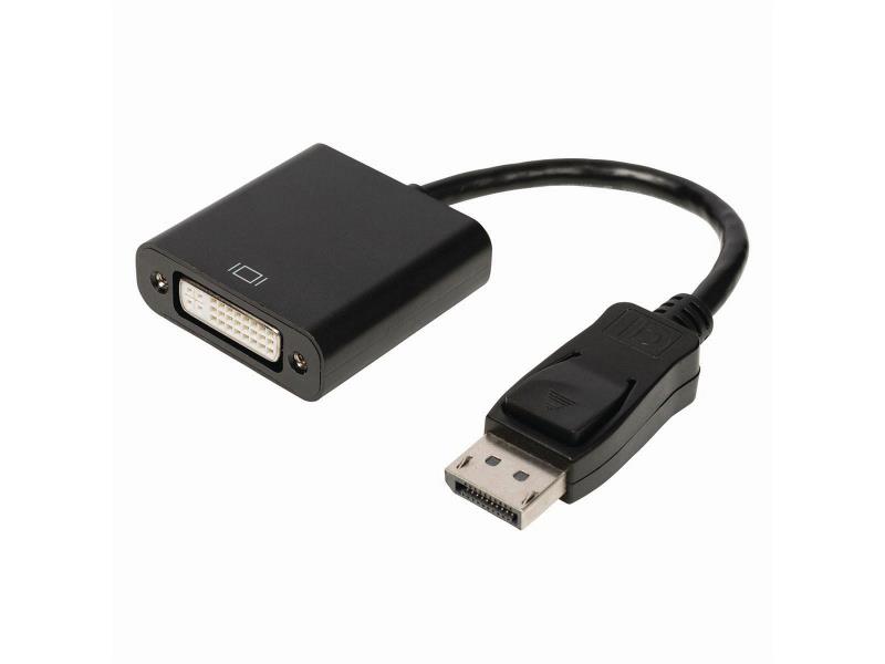 Nedis CCGB37250BK02 DisplayPort - DVI-Kabel | DisplayPort Male - DVI-D 24+1-Pins Female | 0,2 m | Zwart