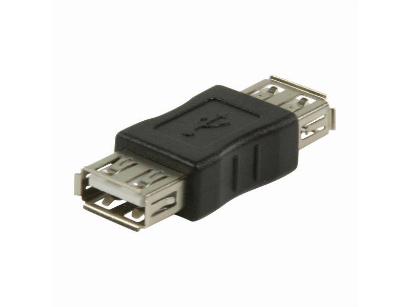 Nedis CCGB60900BK USB 2.0-Adapter | A Female - A Female | Zwart