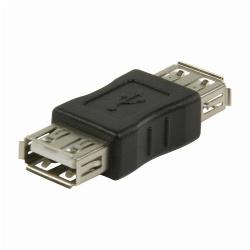 Nedis CCGB60900BK USB 2.0-Adapter | A Female - A Female | Zwart