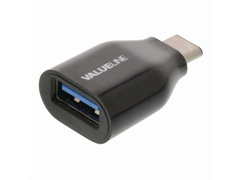 Nedis CCGB60915BK USB 3.0-Adapter | Type-CT Male - A Female | Zwart