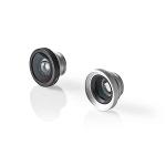 Nedis SMLK200 Opzetlens voor smartphone-camera | 3-in-1 | Macro / groothoek & fisheye | Clip-on