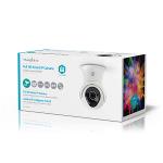 Nedis WIFICO20CWT Wi-Fi Slimme IP-Camera | Draaien/Kantelen | Full-HD 1080p | Buiten | Waterbestendig