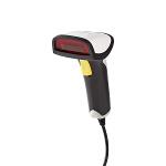 Nedis BCSRLR100BK Laserbarcodescanner | 1D Lineair | USB 2.0 | Grijs/Zwart