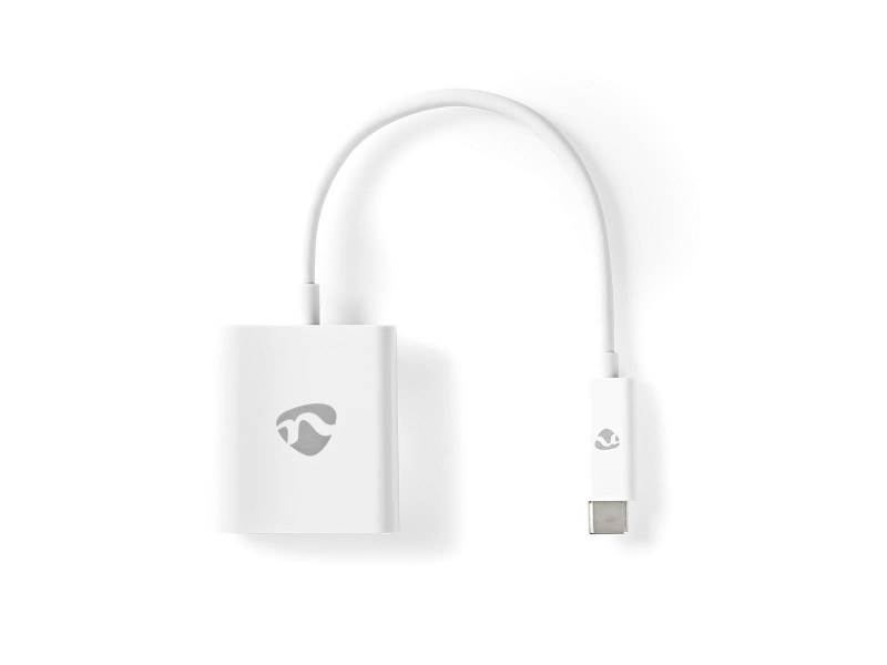 Nedis CCGB64651WT02 USB Type-C Adapter Cable | Type-C Male - HDMI Female | 0.2 m | White