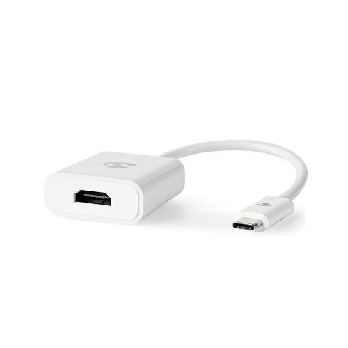 Nedis CCGB64651WT02 USB Type-C Adapter Cable | Type-C Male - HDMI Female | 0.2 m | White